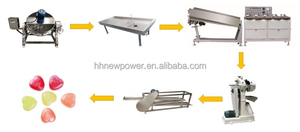 Automatische handgemachte kleine Hart bonbon Produktions linie Längliche Hart bonbon Lutsch tabletten herstellungs maschine zum Verkauf - Product Image 3