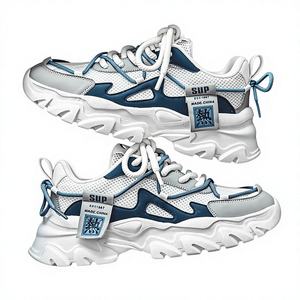 Nouvelles Chaussures de Sport Respirantes en Maille pour Hommes 2025 – Baskets Chunky Tendance pour Jeunes, Chaussures Décontractées à la Mode, Sneakers Rehaussantes pour Hommes - Product Image 3