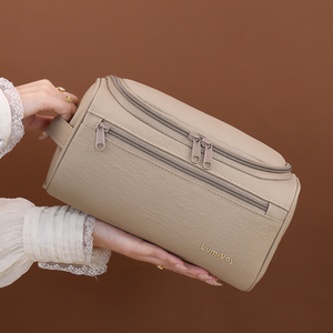 Bolsa <span class=keywords><strong>de</strong></span> Aseo <span class=keywords><strong>de</strong></span> Viaje Extra Grande, Tejido Taslon con Acabado Texturizado, Organizador <span class=keywords><strong>de</strong></span> Maquillaje Multifuncional, Estuche Cosmético Portátil - Product Image 1