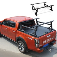 Universal 4x4 Pickup ajustable hilux Roll Bar Truck Bed Rack escalera portaequipajes para hilux Revo 2023 Isuzu DMAX canop
