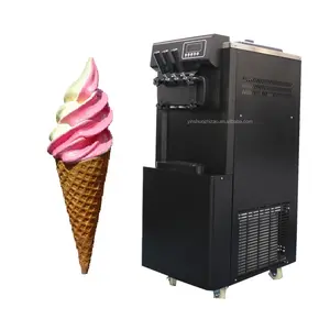 Machine de service de crème glacée, appareil pour restaurant commercial, bon marché, de qualité supérieure