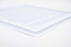 ช่องระบายอากาศขนาดใหญ่สไตล์จีนแบบโมเดิร์นช่องระบายอากาศเพดานอลูมิเนียมช่องระบายความร้อนแบบเส้นตรง - Product Image 5