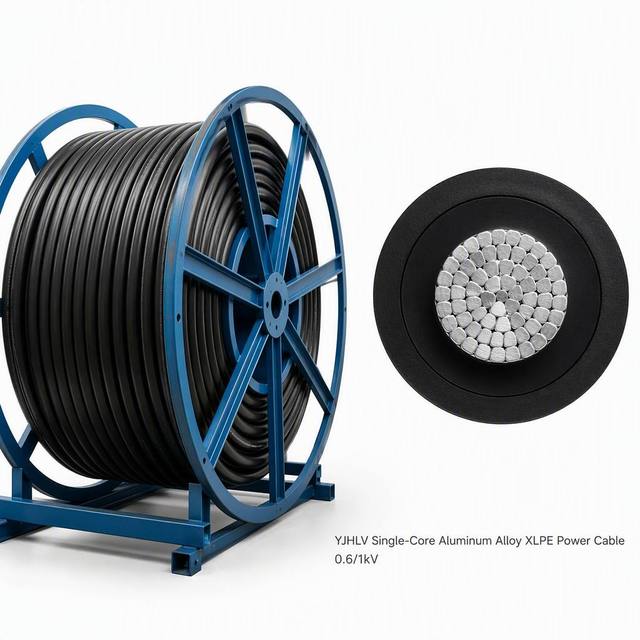 SZL YJHLV AA-8030 Aluminum Alloy XLPE Insulated PVC Jacket Power Cable 0.6/1kV 25/50/95/120mm for Fixed Power Installation
