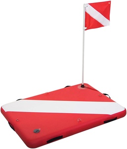Flotador de Alta Visibilidad para Natación, Plataforma de Buceo, Boya Inflable para Buceo, <span class=keywords><strong>Entrenamiento</strong></span> de Buceo Libre, Bandera de Señalización para Buceadores - Product Image 5