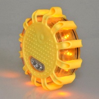 LED Trafic Routier Fusée Éclairante de Barrière de Trafic de Lanterne De Secours Balise Disque Projecteur Lampe de Signalisation D'avertissement Lumière Pour Voiture
