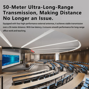 Bộ thu hiển thị không dây <span class=keywords><strong>4k</strong></span> đa màn hình với <span class=keywords><strong>USB</strong></span> <span class=keywords><strong>C</strong></span> & A Dongle hỗ trợ kết nối 64 thiết bị để <span class=keywords><strong>c</strong></span>ộng tá<span class=keywords><strong>c</strong></span> và động não - Product Image 3