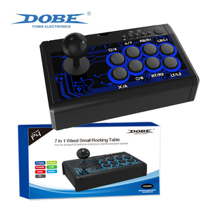Dobe 7 Trong 1 Có Dây Rocking Bảng Arcade Chiến Đấu Stick Phím Điều Khiển Tương Thích Với Android P-4/P-3/PC/Xbox360/X-ONE/Chuyển Đổi - Product Image 1
