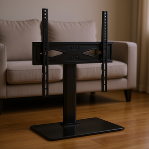 ขาตั้งทีวีแบบหมุนได้อเนกประสงค์ ขนาด 32-55 นิ้ว ปรับความสูงได้ ขาตั้งพื้นแบบพกพา ฐานเหล็กอัลลอยด์ สำหรับห้องนั่งเล่น ห้องนอน - Product Image 2