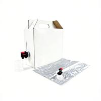 Sac Bag-in-Box, Sac Aseptique en Feuille d'Aluminium avec Robinet, Distributeur de Liquides de Qualité Alimentaire pour l'Emballage du Vin, du Jus, de l'Eau et de l'Huile