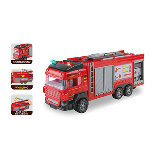 <span class=keywords><strong>Camion</strong></span> dei Pompieri <span class=keywords><strong>Giocattolo</strong></span> EPT 1/14 con Suoni e Luci, Veicolo Elettrico in Plastica a Frizione, Nuovo <span class=keywords><strong>Camion</strong></span> dei Pompieri in Vendita per Bambini - Product Image 2
