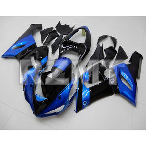 ชุดแฟริ่งมอเตอร์ไซค์ Kawasaki ZX-6R 636 ปี 2005-2006 Ninja ZX6R ZX636  วัสดุ ABS ฉีดขึ้นรูป ชุดแต่งแฟริ่งแบบกำหนดเอง รุ่น K0605-103a - Product Image 3