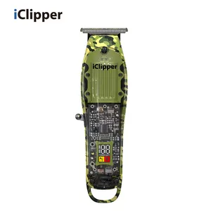 IClipper-M10S売れ筋ヘアビアードトリマー充電式カッター卸売理髪クリッパー