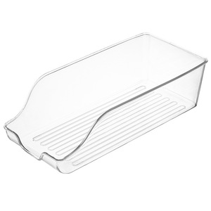 <b>Refrigerator</b> Beverage Storage Box Transparent Slanted Opening Rack For Cans And Fruits Food Grade Organizer - Product Image 5