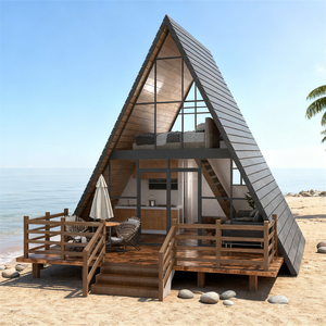 Cabane de plage moderne modulaire en <span class=keywords><strong>bois</strong></span>, <span class=keywords><strong>chalet</strong></span> préfabriqué, maison préfabriquée pour solutions de projet - Product Image 6
