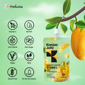 Gelée de mangue naturelle d'été Shirataki à faible IG sans allergène sans allergène à faible teneur en calories saveur de gelée de mangue - Product Image 2