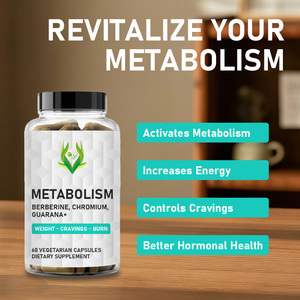 Cápsulas para el Metabolismo Personalizadas de Fábrica, Contienen Cromo con Berberina, para una Sensación de Saciedad Prolongada, Cápsulas de Apoyo Metabólico - Product Image 4