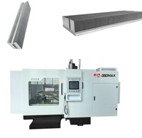 Máquina de Corte de Metal CNC SQ-350MAX para Producir Radiadores de Calor, Dimensiones Máximas L*W 1000mm*300mm