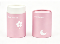 Boîtes rigides personnalisées en carton pour fleurs, ensemble de trois pièces rondes, boîte à fleurs pour la Saint-Valentin, anniversaire, pour les fleuristes