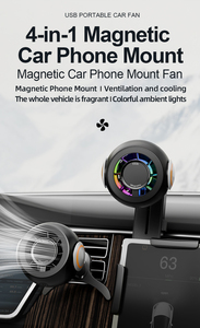 Suporte para Ventilador Aromatizador de Carro, Clipe Estável para Aromaterapia Automotiva - Product Image 4