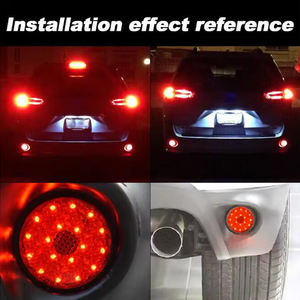 Reflector de parachoques trasero, luz de freno para Toyota Corolla <span class=keywords><strong>Sienna</strong></span> SE Scion IQ para Nissan Qashqai Juke x-trail T31 Pathfinder - Product Image 2