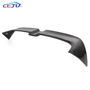 Aileron de toit de coffre arrière de voiture en fibre de carbone pour VW Volkswagen Golf Sport <span class=keywords><strong>Svan</strong></span> 2016-2020 - Product Image 4