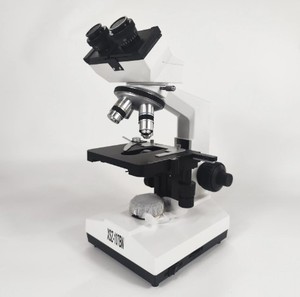 Microscope biologique trinoculaire <span class=keywords><strong>XSZ</strong></span>-<span class=keywords><strong>107BN</strong></span>, tête binoculaire, système optique composé, inspection de laboratoire, éclairage LED halogène - Product Image 5
