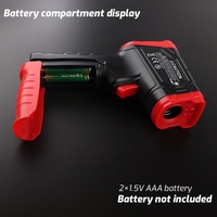 OEM ODM TASI TA601B Plastic USB -50 to 680 Infrared Thermometer IR Laser Temperature Gun with High Temp Alarm for Industry