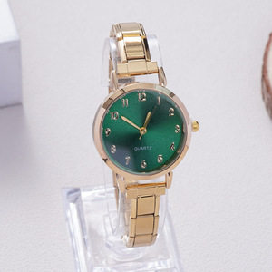 Bracelet à breloques italien de haute qualité en gros d'usine, <span class=keywords><strong>montre</strong></span> à breloques <span class=keywords><strong>italienne</strong></span> en acier inoxydable argenté bleu vert. - Product Image 3