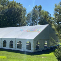 Beyaz Marquee çadır eğlence çadırı Carpas Para Event tos düğün çadırı olay için 100 300 500 kişi açık Gazebo 200 misafirler