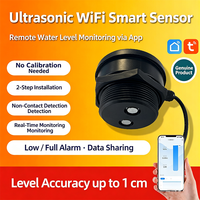 Capteur de niveau de liquide WiFi NOVA, alarme de niveau d'eau ultrasonique pour tour d'eau, réservoir d'eau et piscine