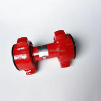 Adaptateur de raccord à marteau à diamètre variable en acier forgé API 6C 2" 3" pour connexion par soudage haute pression, surface lisse