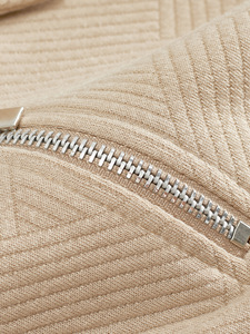 Felpa da Uomo Leggera in Poliestere con Colletto, Casual, Manica Lunga, con Zip 1/4, Vendita all'Ingrosso - Product Image 4