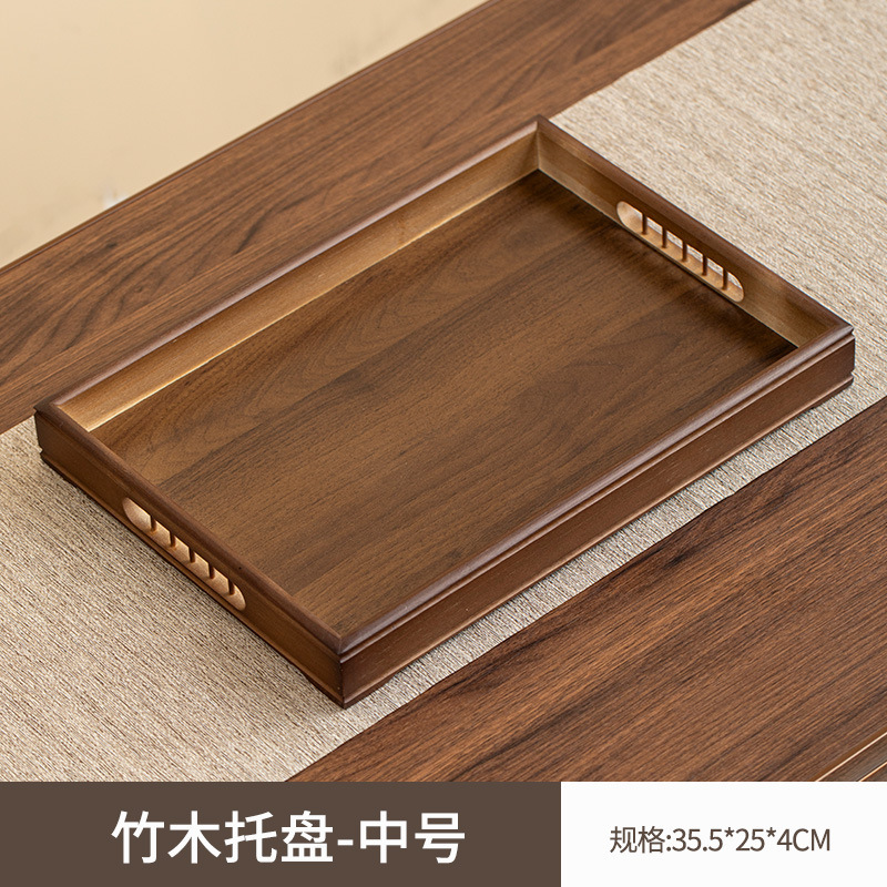 พรีเมียมสีน้ำตาล [35*25*4 ด้ามจับทรงกลม] ขนาดกลาง