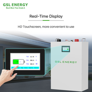 GSL ENERGY 10Kw 锂电池 51.2V 205Ah LFP 电池 立式机架式 可堆叠壁挂式 太阳能 Lifepo4 电池 - Product Image 5