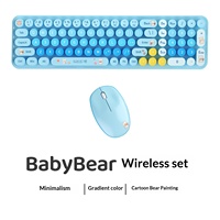 Full Size Cute Keyboard And Mouse Combo For Girls Factory Direct Wholesale Women Lovely Desktop Computer Set