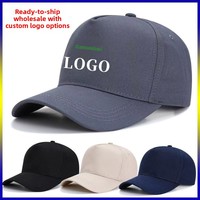Casquette de baseball 100 % coton, haute qualité, logo brodé, nouvelle collection, élégante, polyvalente, couleur unie, ajustable, 5 panneaux, fermeture snapback, vente en gros