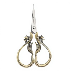 Ciseaux plats de coiffure professionnels de 6,0 pouces avec denture pour la coupe de cheveux, ciseaux à broderie fantaisie - Product Image 1