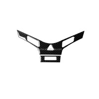 Panneau intérieur de décoration pour véhicule, en Fiber de carbone, bouton de contrôle autocollant pour Chevrolet Cruze 2009 — 2015