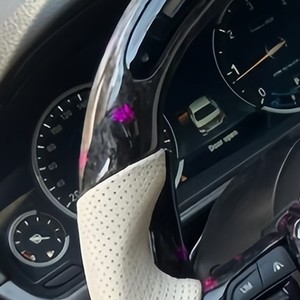 Volante de Fibra de Carbono Forjado en Color Personalizado Morado para BMW X3 F11 2016 <span class=keywords><strong>525D</strong></span> F32 F10 F30 F16 2012 2010 2011 - Product Image 5