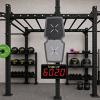 VIGFIT Tableau d'entraînement mural pour balles de résistance, compatible avec les balles médicales, double face, haute résistance