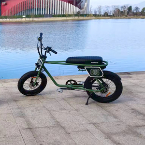 Motocicleta Eléctrica Scrambler de Alta Potencia con Batería de Litio, 250w/500w, Bicicleta Eléctrica de Montaña - Product Image 6