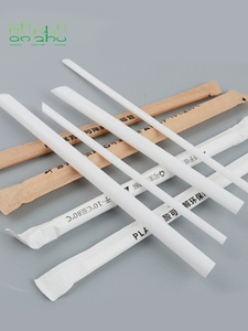 Palha biodegradável Agave Açúcar Bagaço De Cana De Açúcar De Palha Descartável Eco Amigável Pla Beber Palhas Biodegradáveis - Product Image 3