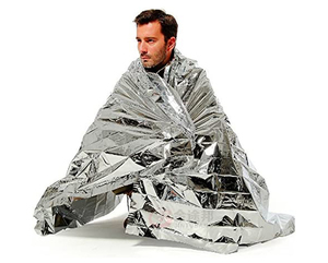 <span class=keywords><strong>Manta</strong></span> de Aislamiento Térmico de Emergencia Prehospitalaria para Primeros Auxilios, Película de Aluminio PET Impermeable, Ligera (50g), para Todas las Estaciones - Product Image 3
