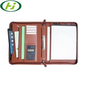 Executive Padfolio A4 PU Cuero Cremallera Business Tamaño legal <span class=keywords><strong>Portafolio</strong></span> Carpeta de archivos para <span class=keywords><strong>hombre</strong></span> y mujer - Product Image 3