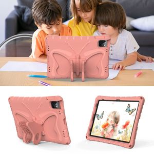 เคสแท็บเล็ตสำหรับเด็ก ป้องกันการกระแทก ลายผีเสื้อ พร้อมขาตั้งและสายสะพายไหล่ สำหรับ iPad 10 11 Air Pro รุ่นอเนกประสงค์ - Product Image 6