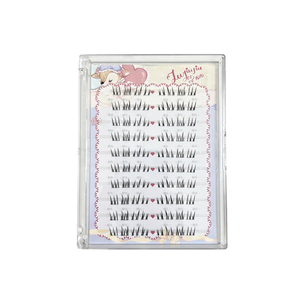 <span class=keywords><strong>Pestañas</strong></span> transparentes sin pegamento, gran capacidad, ligeras, delgadas, con curvatura natural, transparentes y delgadas para maquillaje de belleza - Product Image 5