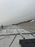 Sistema de Montaje en Suelo para Paneles Solares, Galvanizado en Caliente, de Alta Resistencia para Exteriores, Certificado TUV CE, Resistente al Viento (56 m/s) y a la Nieve