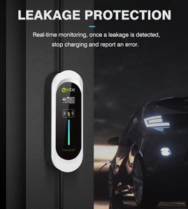 Cargador de Vehículos Eléctricos Zencar ODM Modelo E 16A 32A 380V AC, Carga Rápida para Uso Doméstico, Pantalla de 1.3', IP66, TUV - Product Image 3