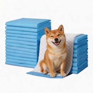 Livraison rapide en 8 jours, emballage personnalisé avec logo BENJIE, couches jetables super absorbantes pour animaux domestiques, tapis absorbant pour chien - Product Image 1