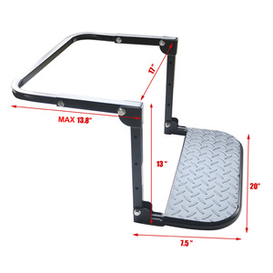 Off Road Vehicle <b>Ladder</b> Lightweight Tire Step Automatic Step Rack For Suv Yc101813 0821 - Product Image 3